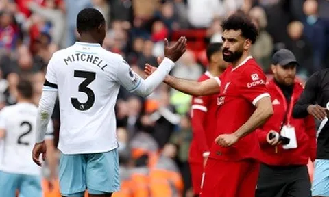 Liverpool thua sốc trước Crystal Palace tại Anfield