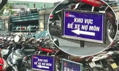 Xôn xao hình ảnh bãi gửi xe "phân biệt đối xử với sinh viên nợ môn"