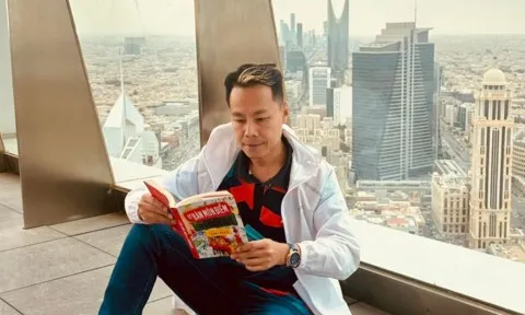 Tác giả Trung Nghĩa: "Việc đọc sách cũng giống như yêu"