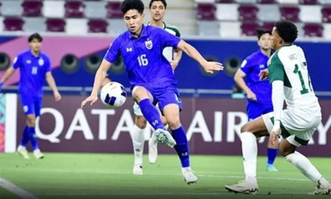 Thua thảm U23 Saudi Arabia, U23 Thái Lan rơi xuống mặt đất