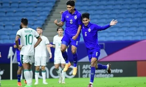 U23 Thái Lan 0-4 U23 Saudi Arabia (h2): Thái Lan liên tục thủng lưới