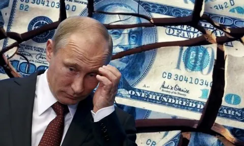 Kế hoạch thay thế đồng đô la Mỹ của ông Putin thất bại: Con số kỷ lục trong hơn một thập kỷ là minh chứng