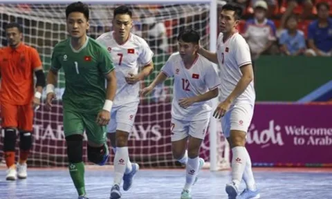 Thất bại trước Thái Lan, Futsal Việt Nam đi tiếp gay cấn ở giải châu Á