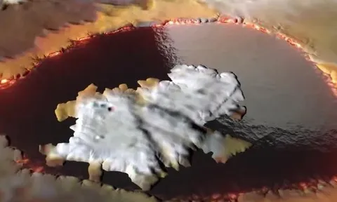 Clip NASA: “Hồ thủy tinh” ở nơi khủng khiếp nhất hệ Mặt Trời