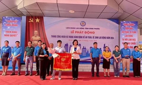 Bình Phước: Phát động Tháng công nhân, vệ sinh lao động năm 2024