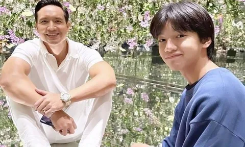 Quý tử nhà Hồ Ngọc Hà lộ vóc dáng trưởng thành, chiều cao lý tưởng