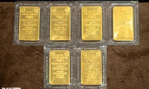 2 đơn vị trúng thầu 3.400 lượng vàng miếng