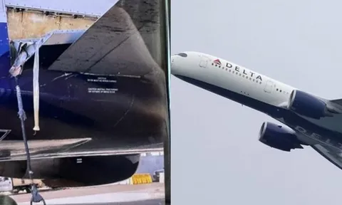 Máy bay Boeing chở 183 người ở Mỹ bung máng trượt thoát hiểm trên không