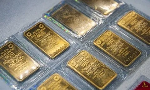 Sau đấu thầu, giá vàng SJC tăng mạnh tiến sát 85,2 triệu đồng