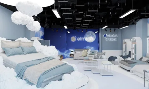 Nệm châu Âu Elmich Dr.Sleep ra mắt người tiêu dùng Việt