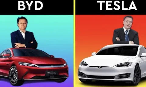 Pin Blade - ‘Át chủ bài’ của BYD: Buộc ‘kỳ phùng địch thủ’ Tesla phải ‘dùng ké’