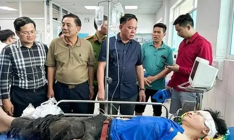 Đồng Nai: Lãnh đạo tỉnh thăm hỏi các nạn nhân trong vụ nổ lò hơi