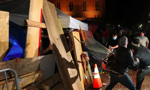 Mỹ: Bạo lực bùng phát trong làn sóng sinh viên biểu tình phản đối Israel