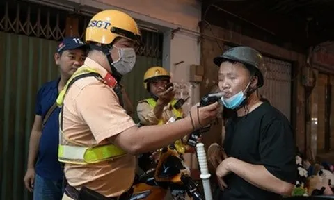 Quá chén trong ngày nghỉ lễ, nam thanh niên ở TPHCM bị phạt 7 triệu đồng