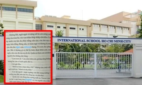 Trường quốc tế ở TPHCM phát sách tả cảnh "giường chiếu" cho học sinh lớp 11