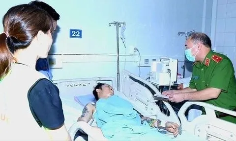 Cục Cảnh sát PCCC&CNCH thăm người bị thương vụ nổ lò hơi tại Đồng Nai