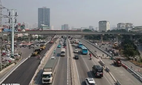 Hà Nội thông xe cầu vượt Mai Dịch mới ngày 6/5