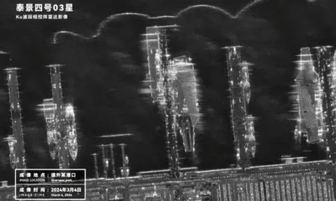 Vệ tinh AI Trung Quốc "soi" dàn tàu sân bay Mỹ tại căn cứ chiến lược