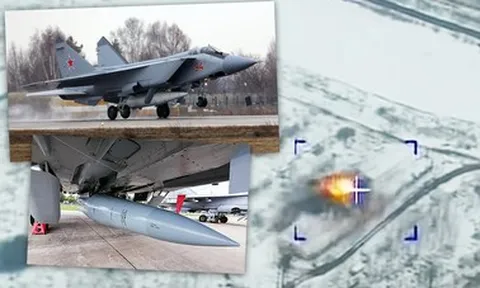 Tu-95MS và MiG-31K Nga ồ ạt phóng tên lửa, Ukraine báo động cả nước