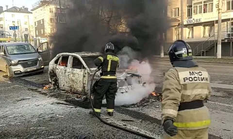 Loạt thành phố Nga bị tập kích trước lễ kỷ niệm Ngày Chiến thắng