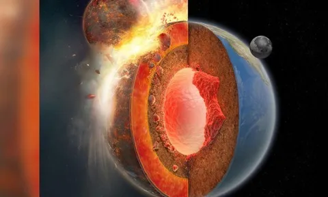 Một hành tinh khác ẩn trong lòng Trái Đất làm lục địa dịch chuyển