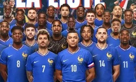 Đội tuyển Pháp chốt đội hình dự Euro 2024: Kante bất ngờ có tên