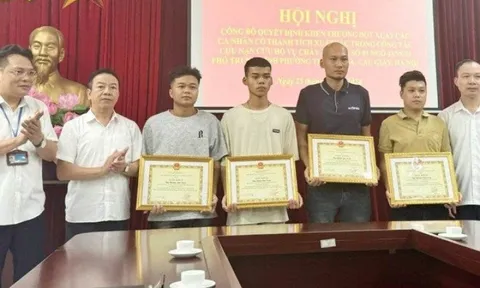 Thủ tướng gửi thư khen 4 “người hùng” cứu người trong vụ cháy nhà trọ ở Hà Nội