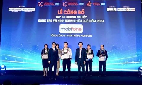 MobiFone vào top 50 doanh nghiệp sáng tạo, kinh doanh hiệu quả