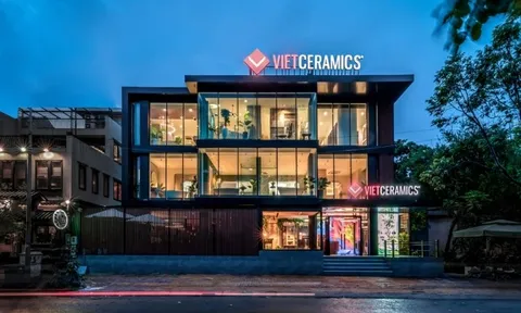 Showroom Vietceramics Song Hành thay đổi diện mạo mới
