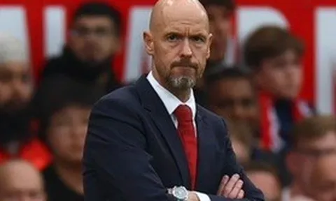 Man Utd thua đậm Liverpool, HLV Ten Hag nổi cáu ở phòng họp báo