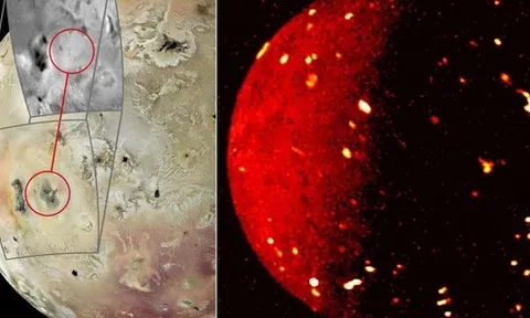 Tàu vũ trụ NASA tìm thấy siêu núi lửa mới của hệ Mặt Trời