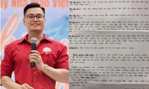2 phiếu bài tập hè “cần cả cuộc đời mới làm xong” khiến học sinh xốn xang