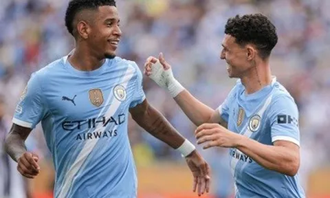 Man City thắng tưng bừng 5-2 trước Juventus