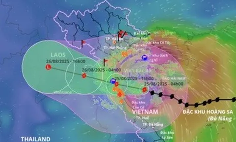 Bão Kajiki mạnh cấp 12-14 khi đổ bộ đất liền từ trưa đến chiều nay