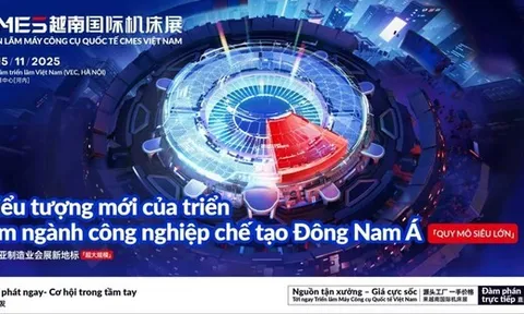 Triển lãm máy công cụ chuyên nghiệp lần đầu tiên được tổ chức tại miền bắc Việt Nam năm 2025