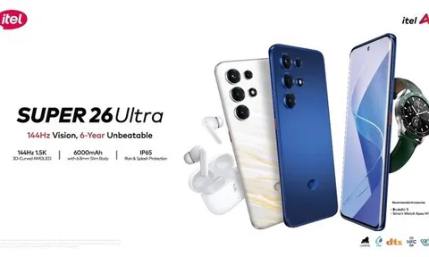 itel ra mắt smartphone màn hình cong bền bỉ Super 26 Ultra: Đột phá về hiệu năng vô địch và AI dễ tiếp cận cho đại chúng