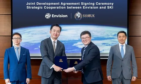Envision hợp tác với Samruk-Kazyna Invest của Kazakhstan nhằm mở rộng lưu trữ năng lượng và thúc đẩy tăng trưởng năng lượng tái tạo tại Trung Á