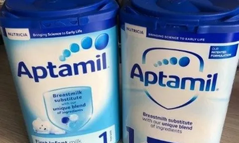 Bộ Công Thương yêu cầu các sàn gỡ ngay sữa Aptamil nghi vấn nhiễm độc