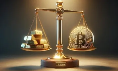 Vì sao bitcoin đang lép vế trước vàng với vai trò hầm trú ẩn?