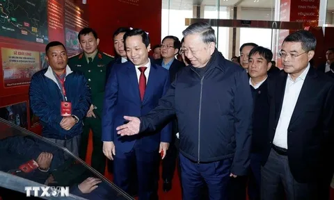 Tổng Bí thư: Cao Bằng cùng cả nước bước đi vững chắc trên con đường phát triển