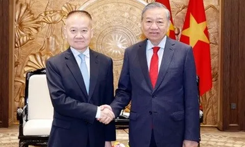 Tổng Bí thư tiếp đặc phái viên của Tổng Bí thư, Chủ tịch nước Trung Quốc