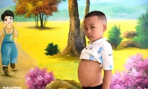 Mã số 5861: Mắc bệnh hiểm nghèo, bé trai vùng cao nguy cơ dang dở việc học