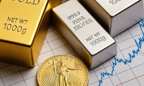 Vàng, bạc tăng giá trở lại