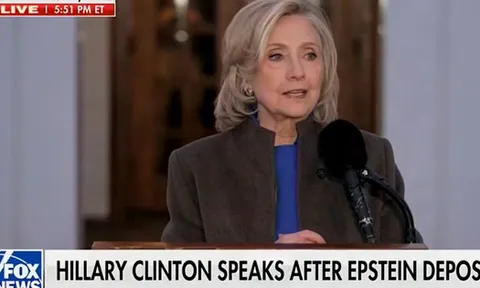 Kịch tính phiên điều trần của cựu Ngoại trưởng Mỹ Hillary Clinton về hồ sơ Epstein