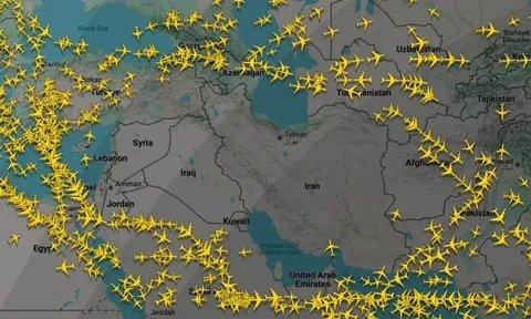 Gần 14.000 chuyến bay bị hủy, giao thông hàng không tại Trung Đông gián đoạn nghiêm trọng