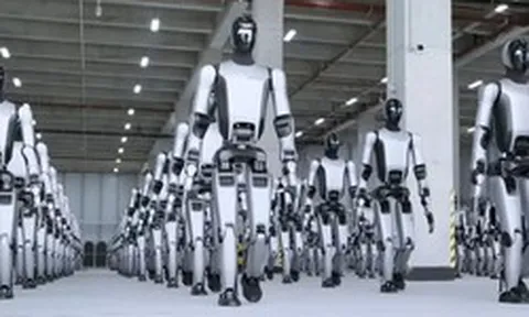 Thị trường robot Trung Quốc bùng nổ: tăng trưởng gấp 10 lần, giá thuê giảm 80% trong một năm