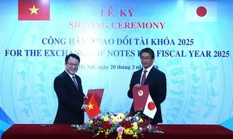 Việt Nam - Nhật Bản ký 3 công hàm vay ODA gần 609 triệu USD cho tăng trưởng xanh