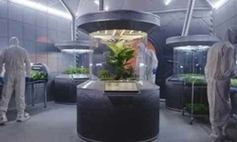 Khu vườn trên Sao Hỏa: Triển vọng về hệ thống canh tác khép kín