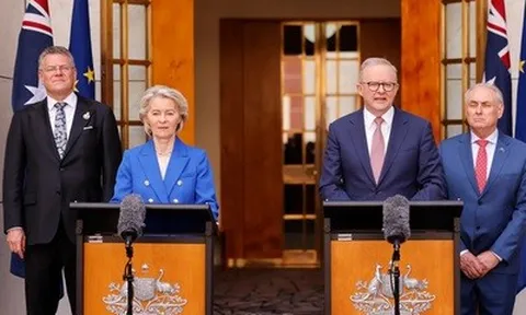 EU và Australia đạt thỏa thuận thương mại, phương Tây giảm phụ thuộc rủi ro từ Mỹ