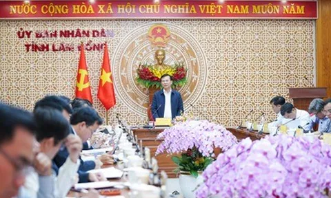 GRDP, giải ngân chưa đạt, Chủ tịch UBND tỉnh Lâm Đồng họp giữa đêm